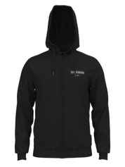 Napapijri Felpa B-Ayas Full Zip con Cappuccio e Logo Bandiera Cotone Nero