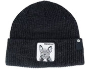 Goorin Bros. Cuffia Beanie 'The Frenchie' in Misto Acrilico Nero Unisex