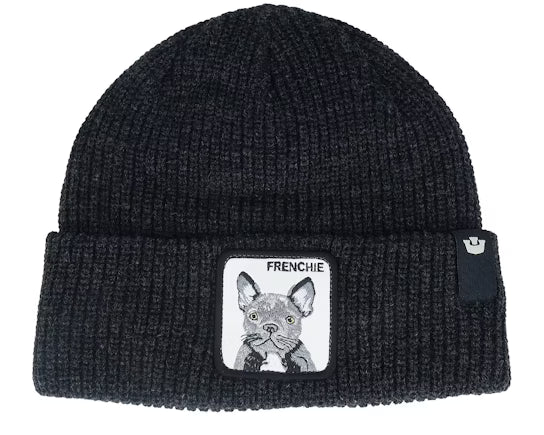 Goorin Bros. Cuffia Beanie 'The Frenchie' in Misto Acrilico Nero Unisex