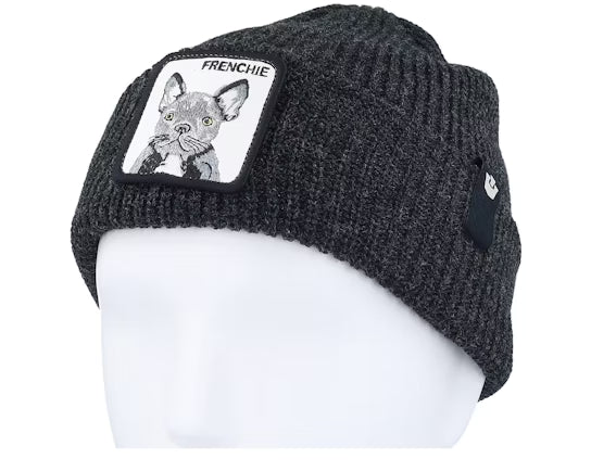Goorin Bros. Cuffia Beanie 'The Frenchie' in Misto Acrilico Nero Unisex