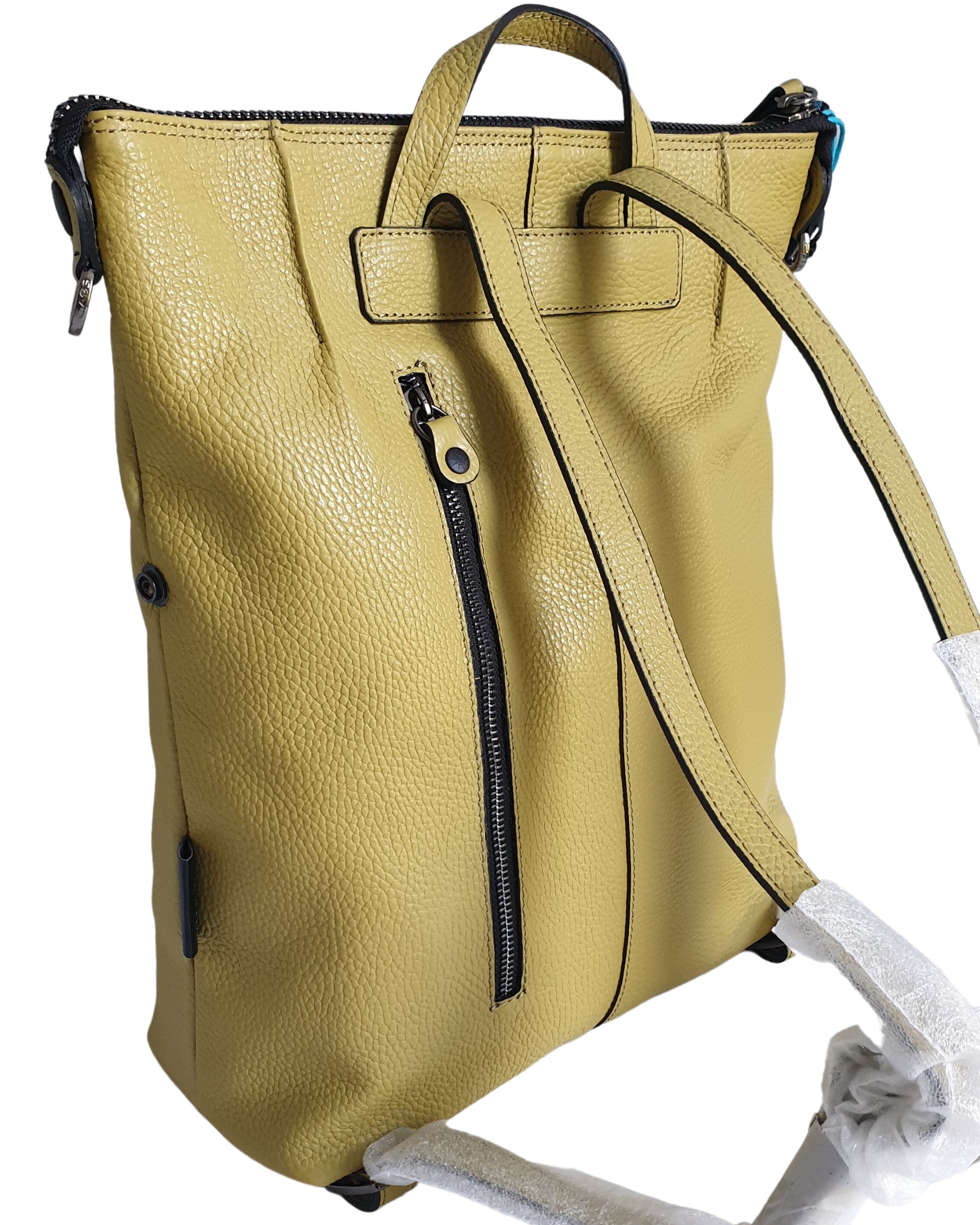 Gabs Crossbody Bag Edna Yellow Leather