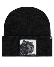 Goorin Bros. Cappello Beanie Hat Cuffia Con Patch Frontale E Logo Su Lato Nero Unisex