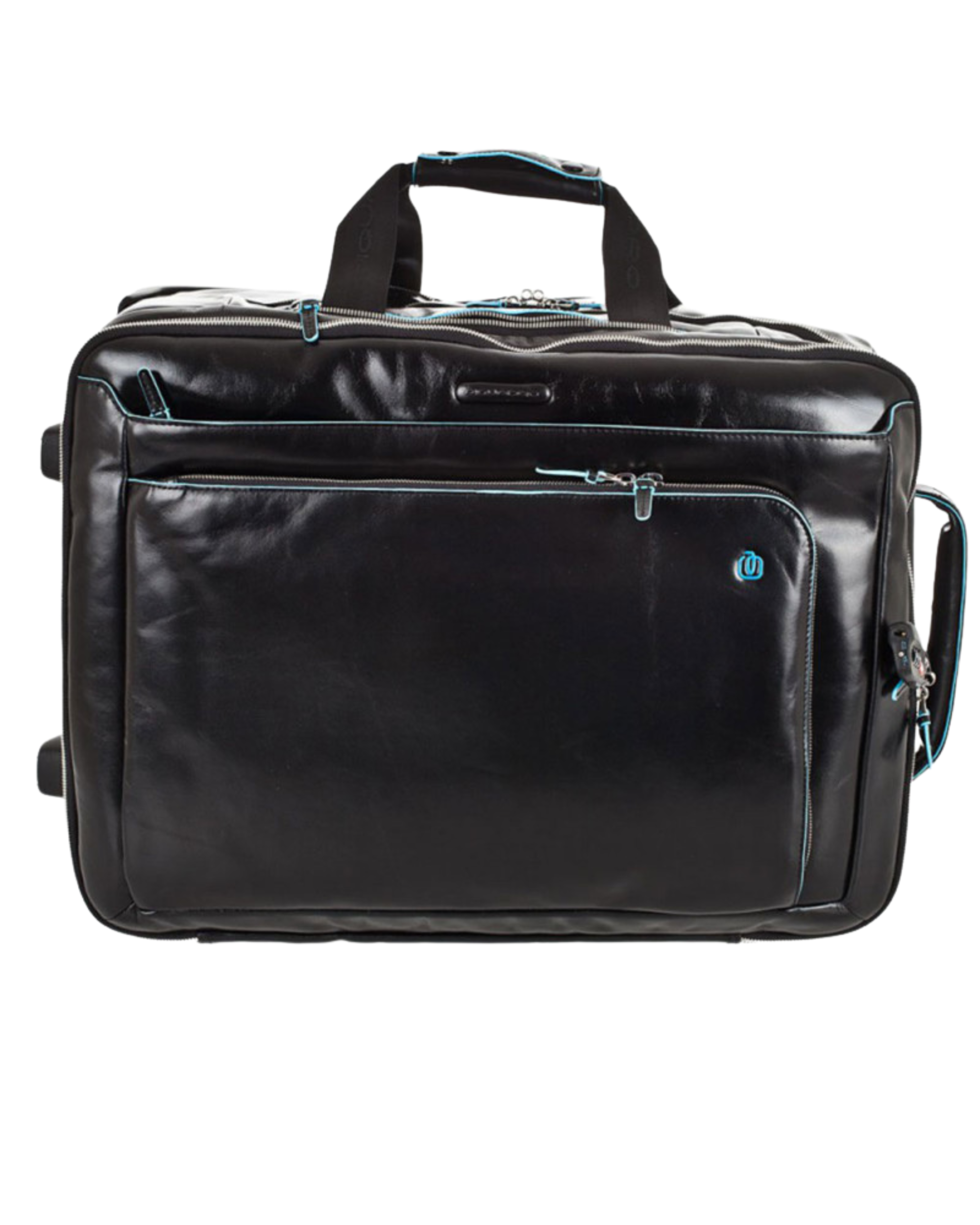 Piquadro Handbag Trolley PC Ipad Holder Black Unisex