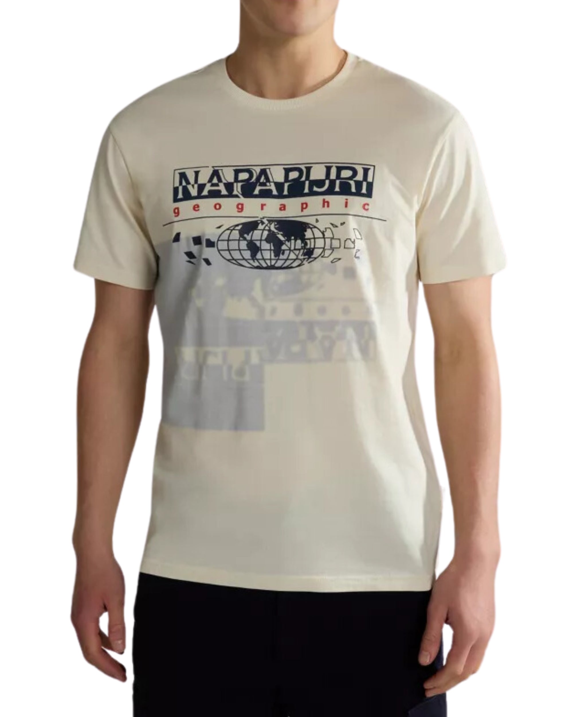 Napapijri Argus Cotton T-Shirt White