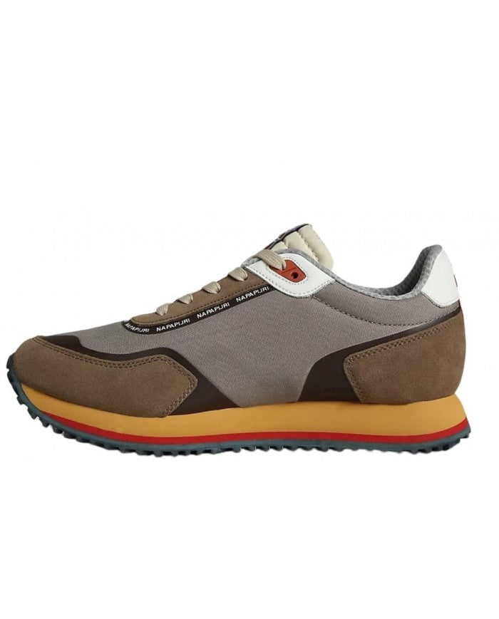 Napapijri Sneaker Running Outdoor NA4GTP Pelle Marrone