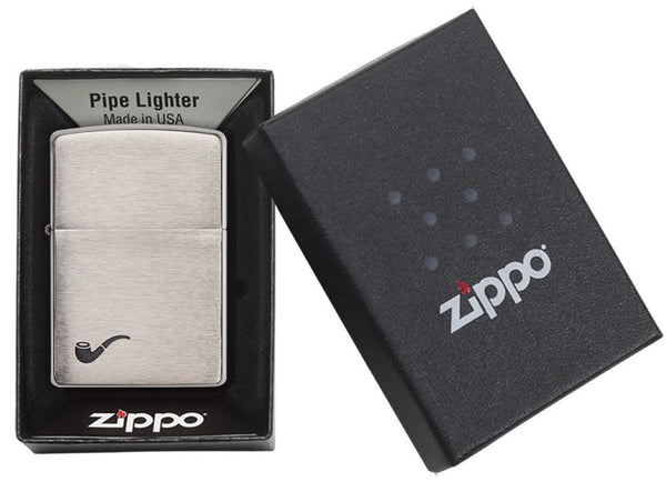 Zippo Pipe Silver Unisex-2