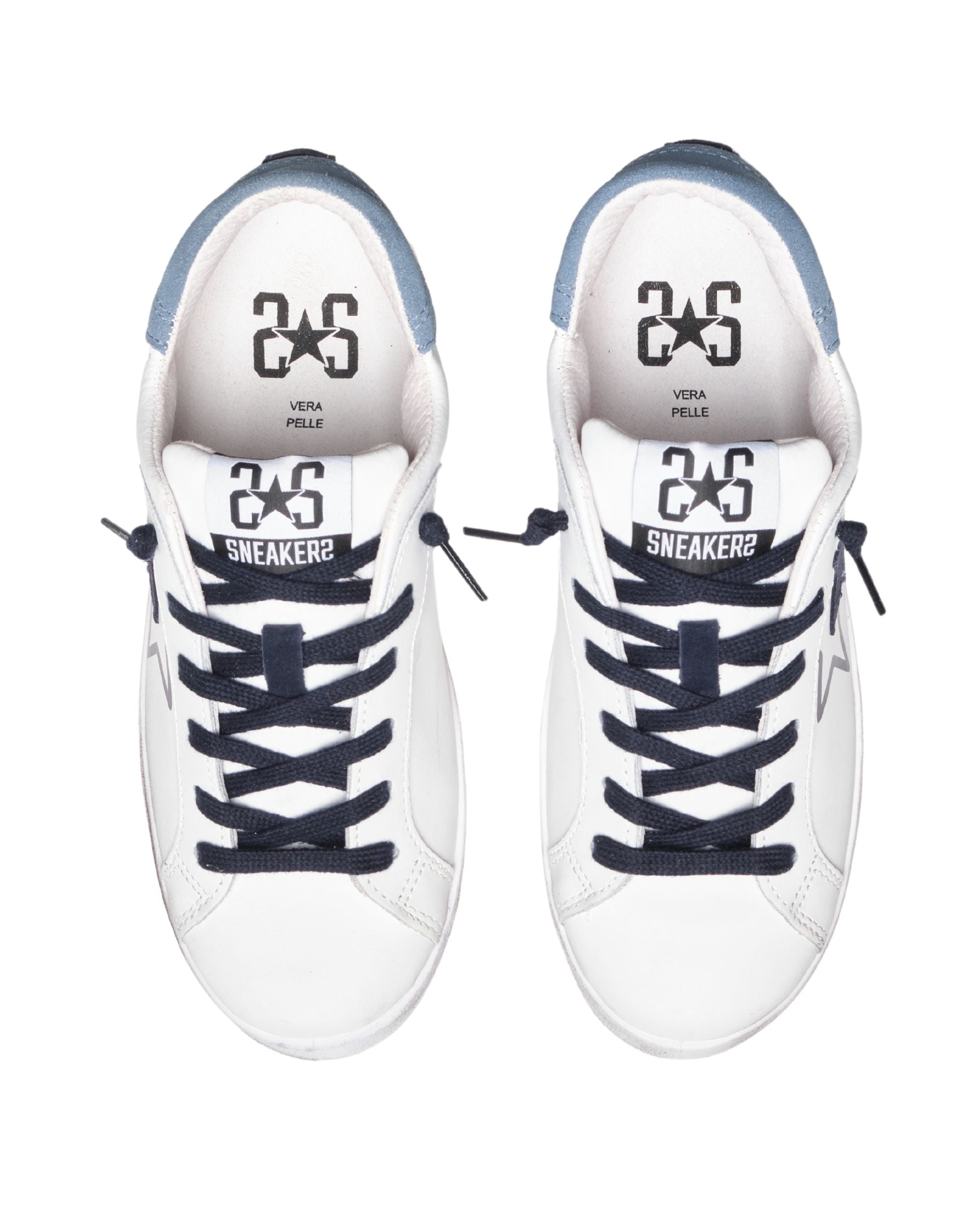 Sneaker One Star In Pelle Bianco Uomo