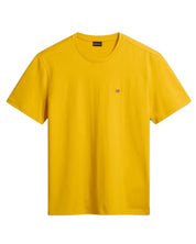 Napapijri T-Shirt Salis Girocollo Cotone Giallo