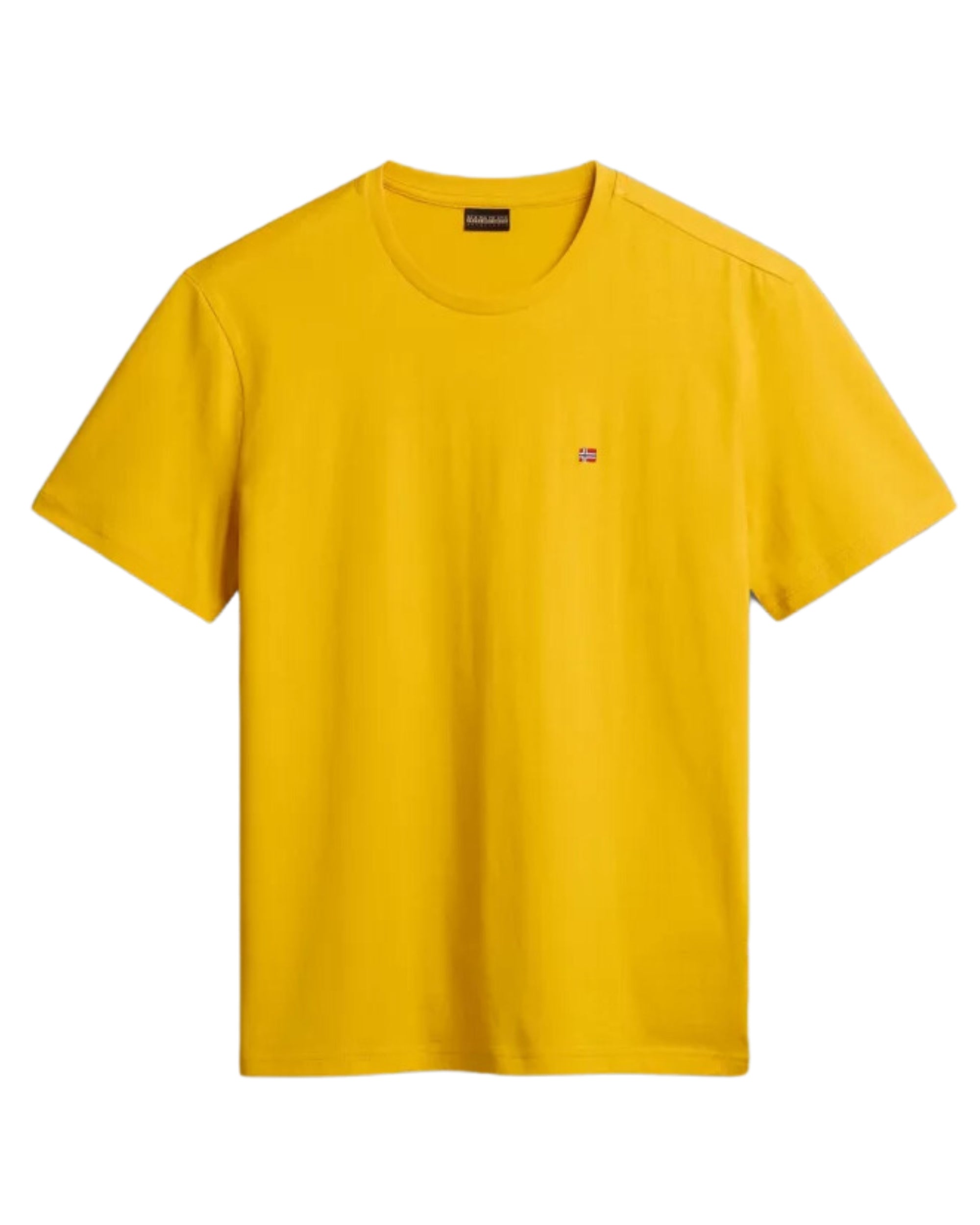 Napapijri T-Shirt Salis Girocollo Cotone Giallo