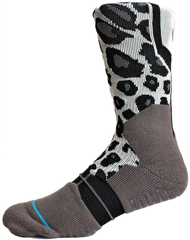 Stance Fusion Basket Socks Grey Men