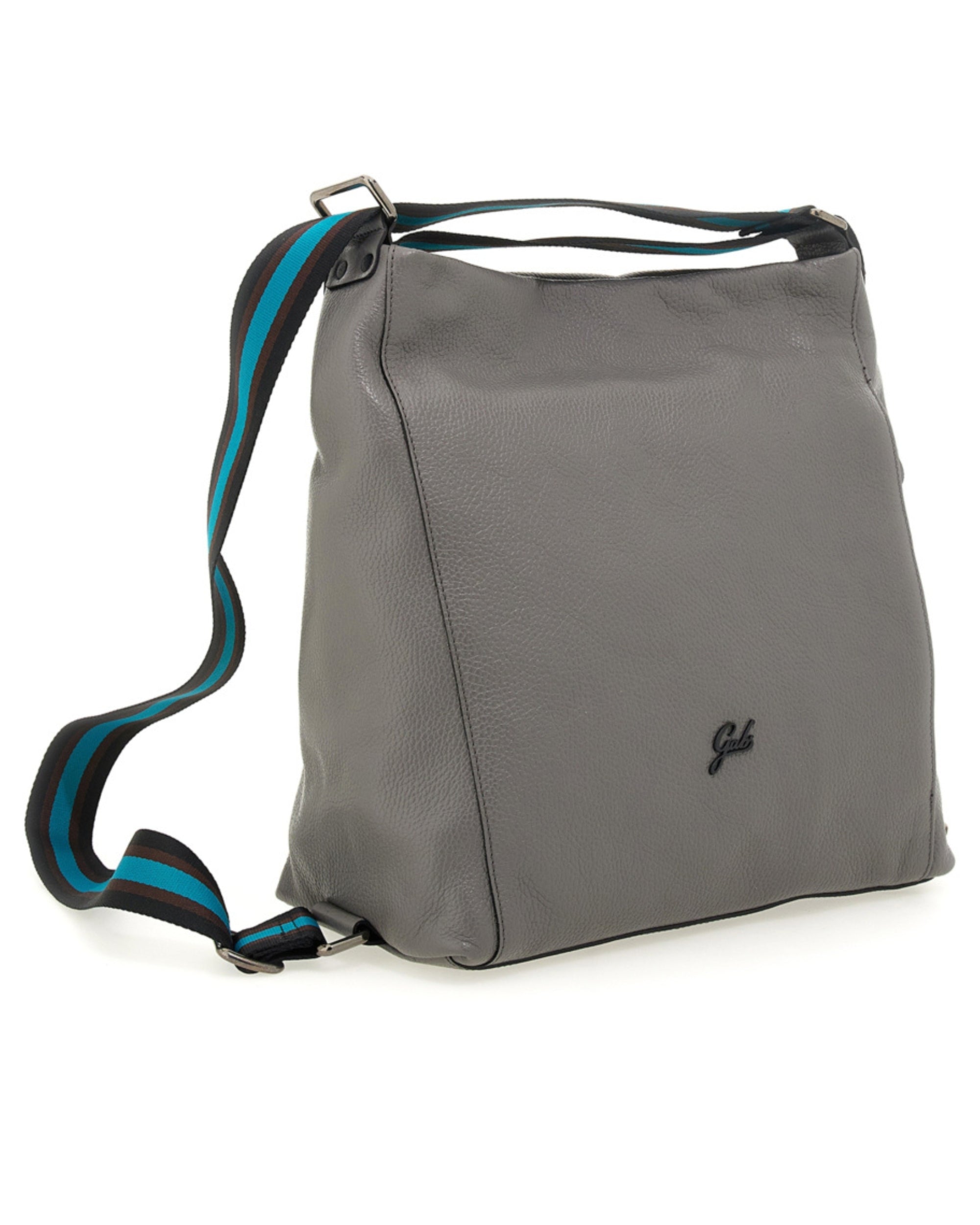 Gabs Borsa a Tracolla Shopper Bag Pelle Grigio