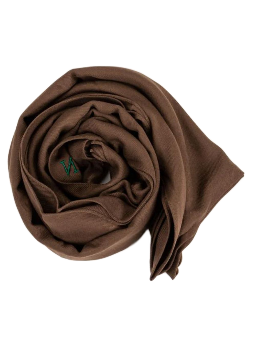 Philipp Plein Viscose Scarf Made in Italy Brown