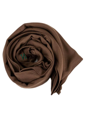 Philipp Plein Viscose Scarf Made in Italy Brown