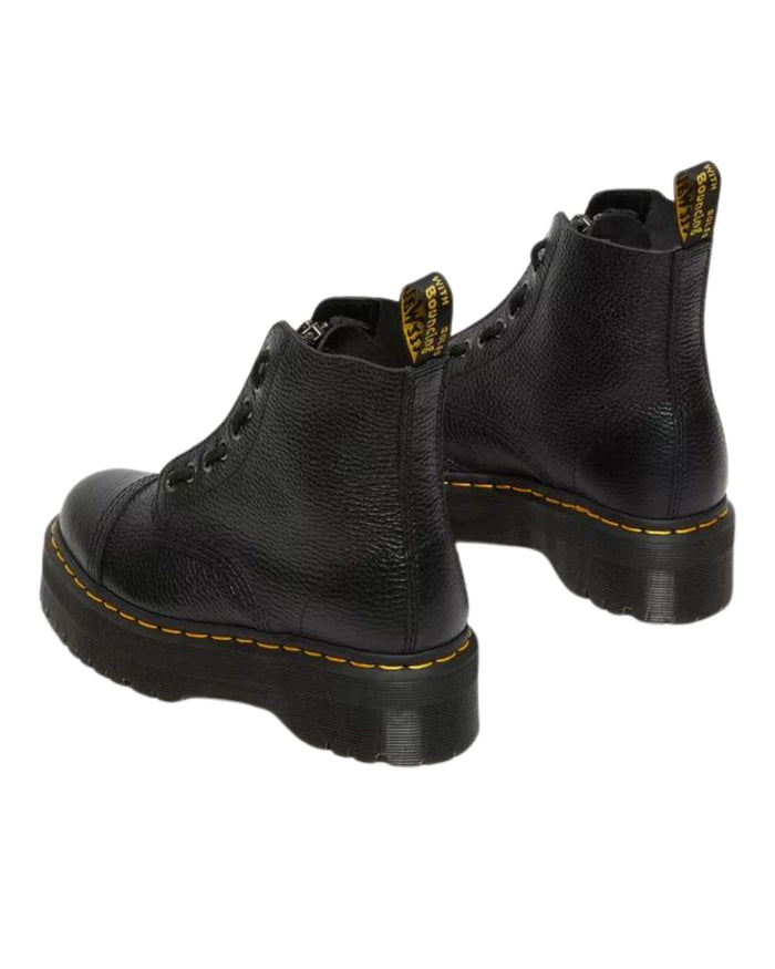 Dr. Martens Sinclair Black Milled Nappa Black Unisex 5