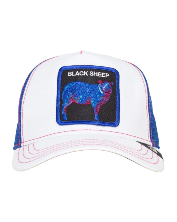 Goorin Bros. Baseball Trucker Cap Cappellino Special Edition 'black Sheep' Bianco Unisex