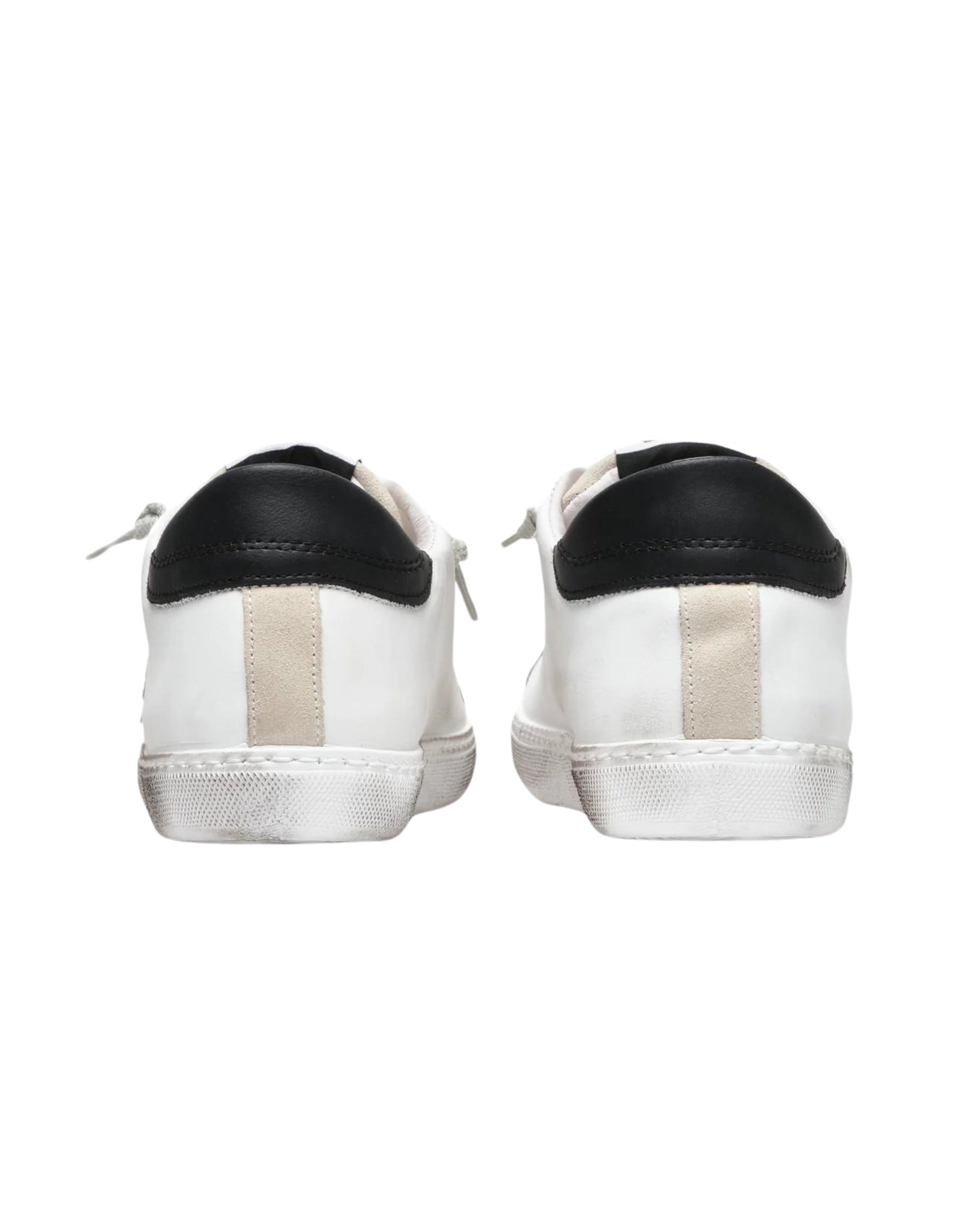 2Star Sneakers Low Gomma Bianco/Nero