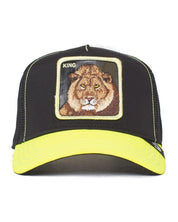 Goorin Bros. Baseball Trucker Cap King 'Glow in the Dark' Edition Nero Giallo Unisex