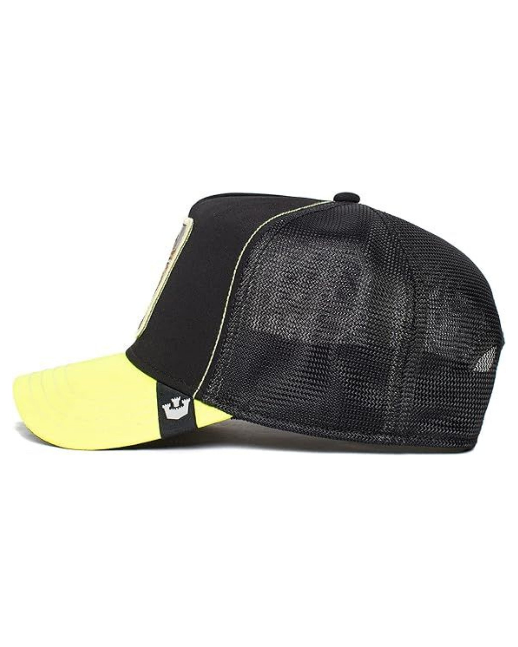 Goorin Bros. Baseball Trucker Cap King 'Glow in the Dark' Edition Nero Giallo Unisex