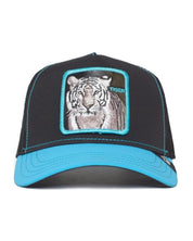 Goorin Bros. Baseball Trucker Cap White Tiger 'Glow in the Dark' Edition Nero Azzurro