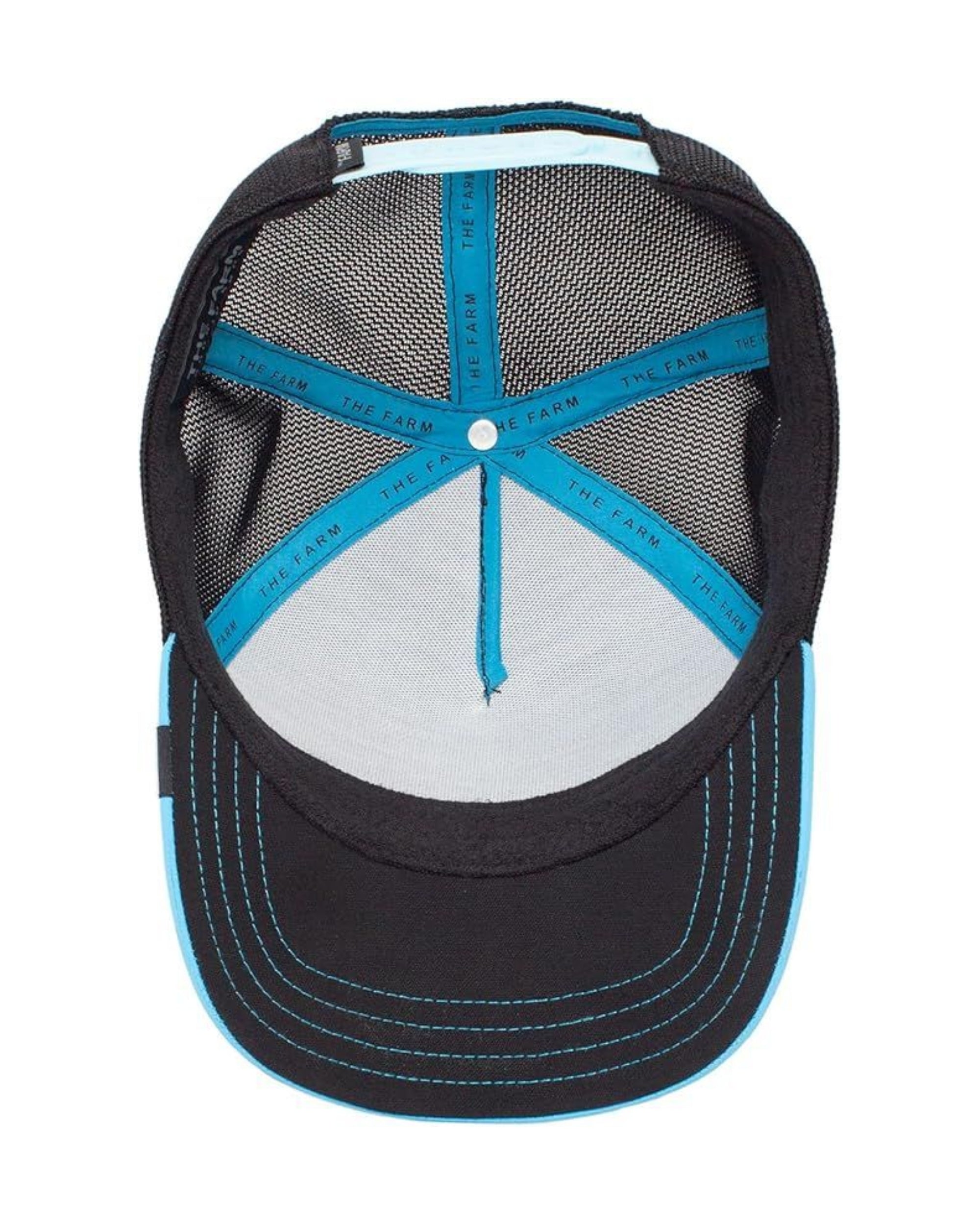 Goorin Bros. Baseball Trucker Cap White Tiger 'Glow in the Dark' Edition Nero Azzurro