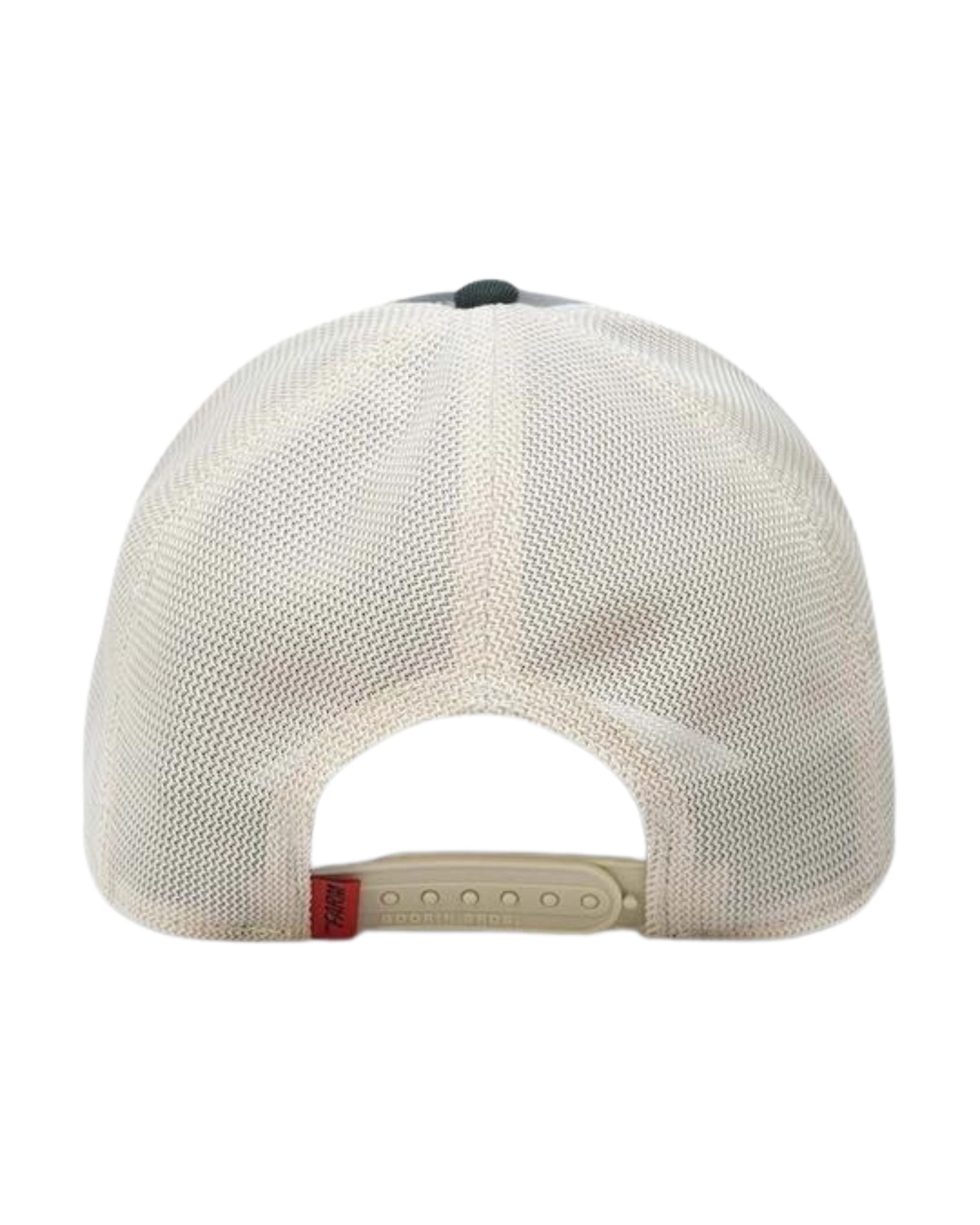 Goorin Bros. Cappelino Baseball In Pelle Linea 'the Farm' Stud Bianco Unisex