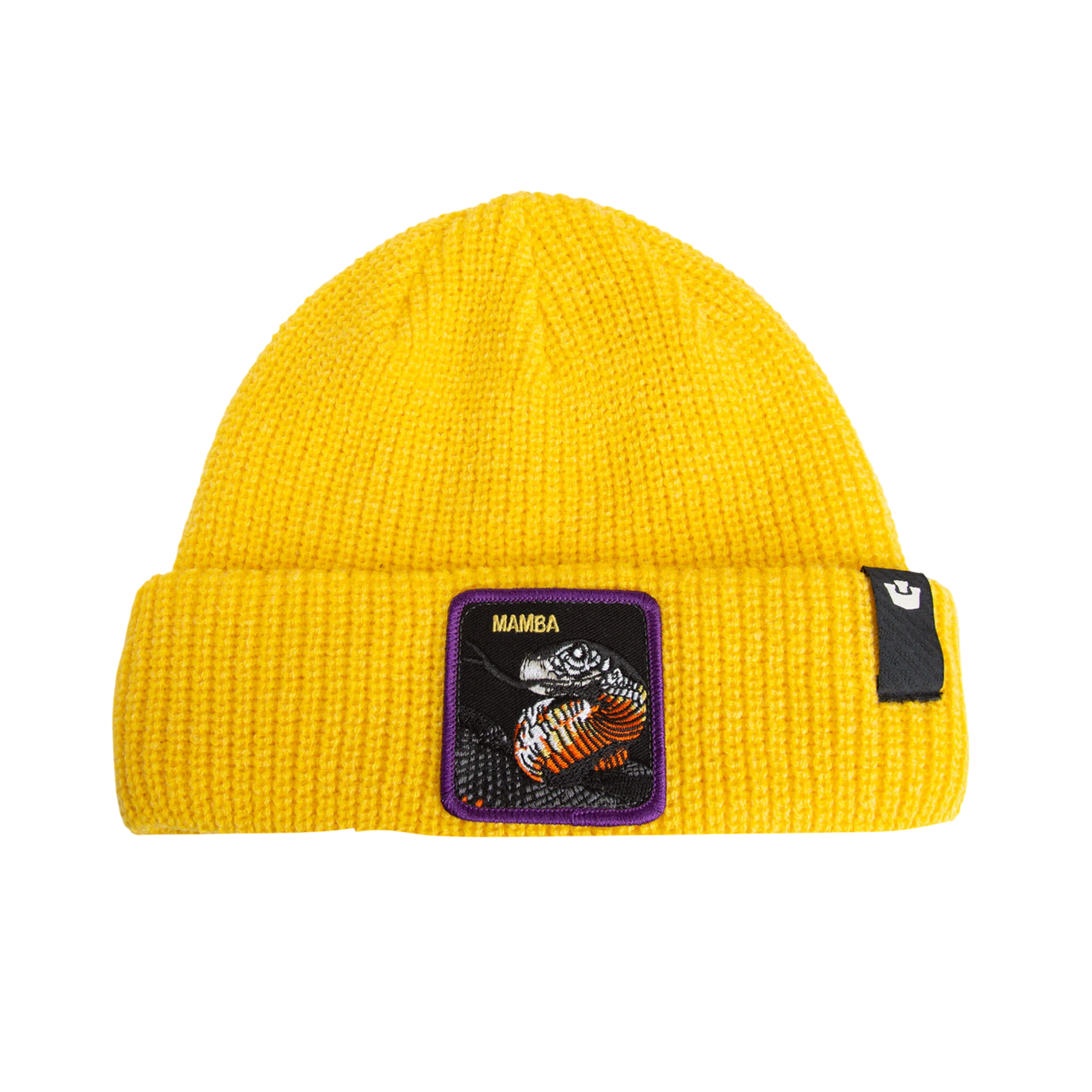Goorin Bros. Cuffia Beanie 'The Mamba' in Misto Acrilico Giallo Unisex