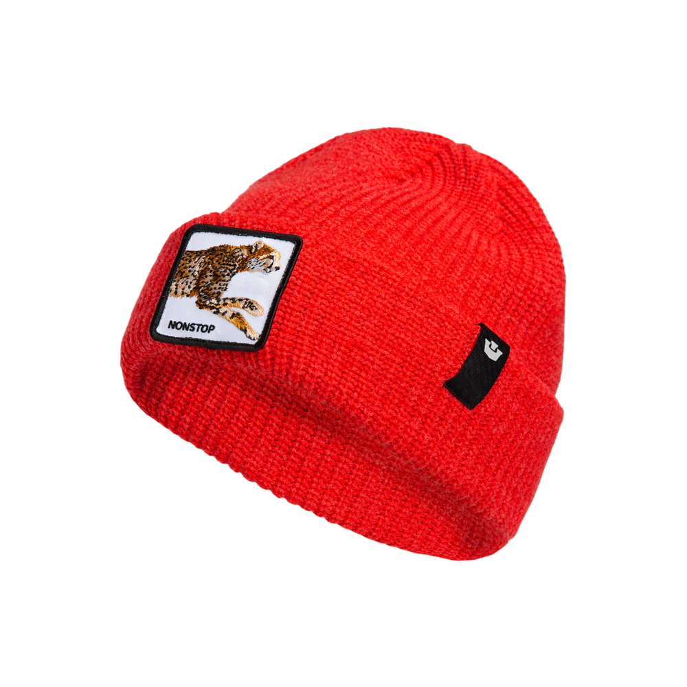 Goorin Bros. Cuffia Beanie 'Nonstop Beanie' in Misto Acrilico Rosso Unisex