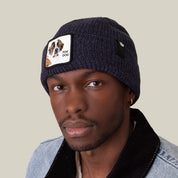 Goorin Bros. Cuffia Beanie 'The Top Dog' in Misto Acrilico Blu Galattico Unisex