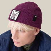 Goorin Bros. Cuffia Beanie 'The Frenchie' in Misto Acrilico Viola Desiderio Unisex