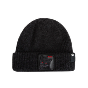 Goorin Bros. Cuffia Beanie 'Misfit Cat' in Misto Acrilico Nero Unisex