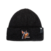 Goorin Bros. Cuffia Beanie 'Beware' Doberman in Misto Acrilico Nero Unisex