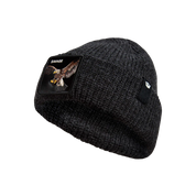 Goorin Bros. Cuffia Beanie 'Savage Eagle' in Misto Acrilico Nero Unisex
