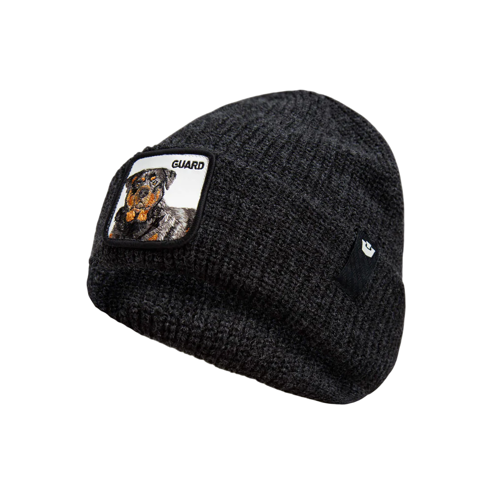 Goorin Bros. Cuffia Beanie 'Guard Dog' in Misto Acrilico Nero Unisex