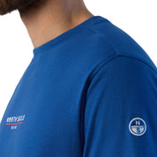 North Sails T-shirt maglia maglietta 692974 Comfort Fit 0831 Doppio Logo