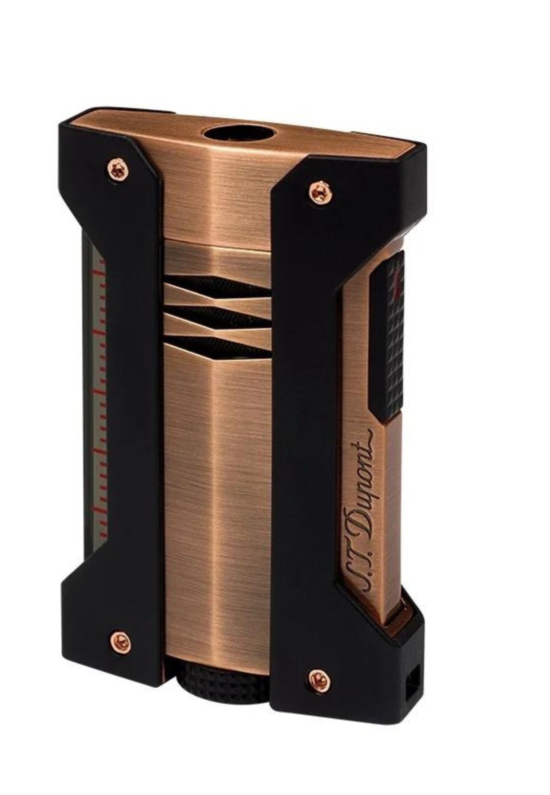 Stdupont Powerful Flame Windproof Rechargeable Brown Unisex