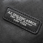 A.g.spalding&bros. Zaino Steel Rivet in Nylon e Pelle Nero 309391