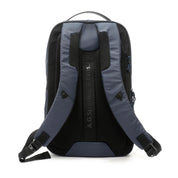 A.G. Spalding&Bros. Zaino Round Viaggio In Nylon Gommato Blu con Tasca porta pc laptop