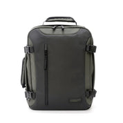 A.G. Spalding&Bros. Zaino Passport Medium in Nylon Gommato Verde Militare Uomo 309420