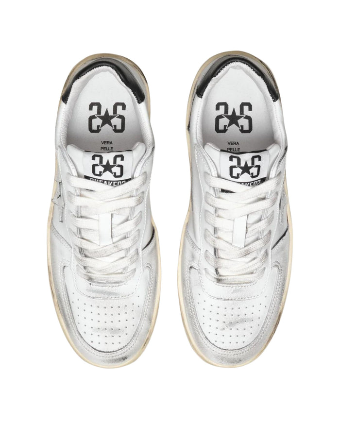 2Star Sneaker Padel Cowhide White 3