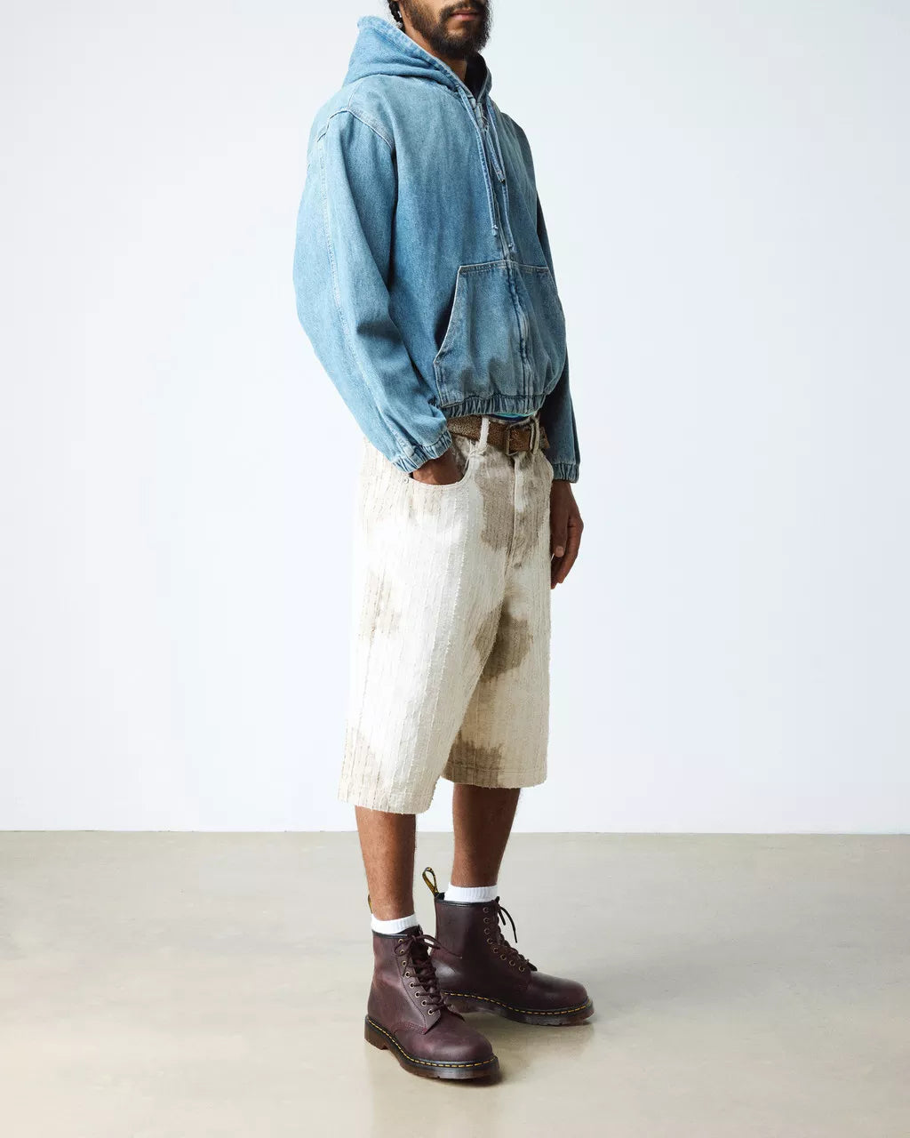 Dr. Martens Stivali 1460 Cherry Red Crazy Horse Rosso Scuro Unisex