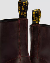 Dr. Martens Stivali 1460 Cherry Red Crazy Horse Rosso Scuro Unisex