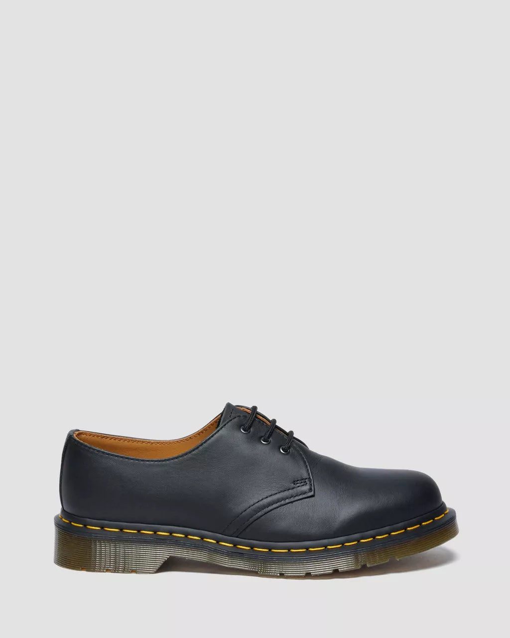 Dr. Martens Scarpe Oxford 1461 Black in Pelle Nappa Nero Donna