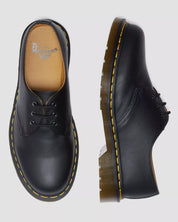 Dr. Martens Scarpe Oxford 1461 Black in Pelle Nappa Nero Donna