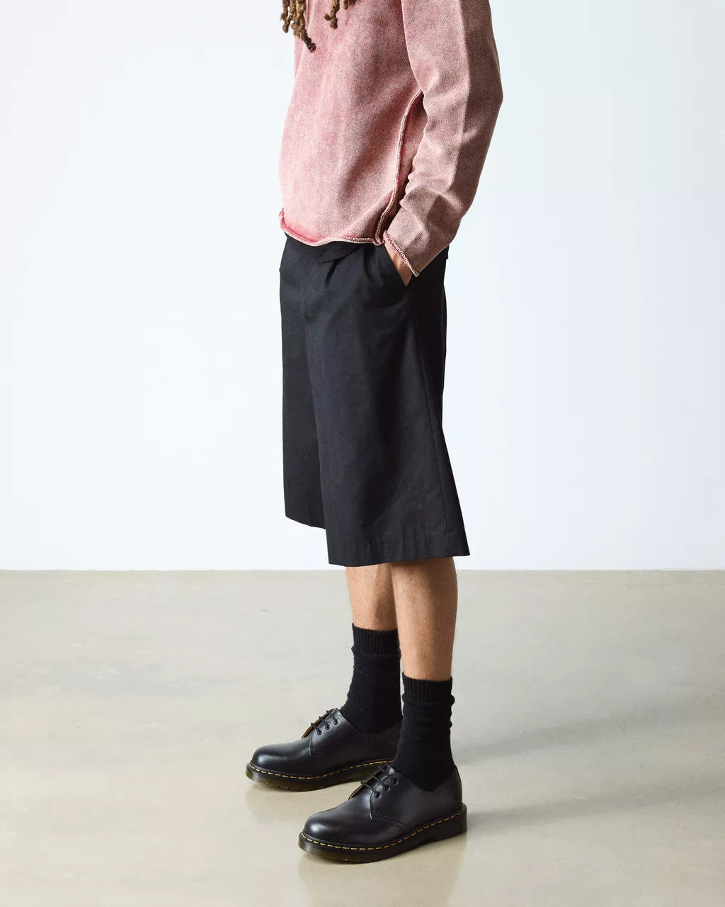 Dr. Martens Scarpe Oxford 1461 Black Smooth in Pelle Nero Unisex