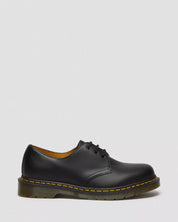 Dr. Martens Scarpe Oxford 1461 Black Smooth in Pelle Nero Unisex