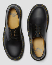 Dr. Martens Scarpe Oxford 1461 Black Smooth in Pelle Nero Unisex