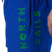 North Sails Stampa Logo BEACHWEAR Costume da bagno 673714 blu surf