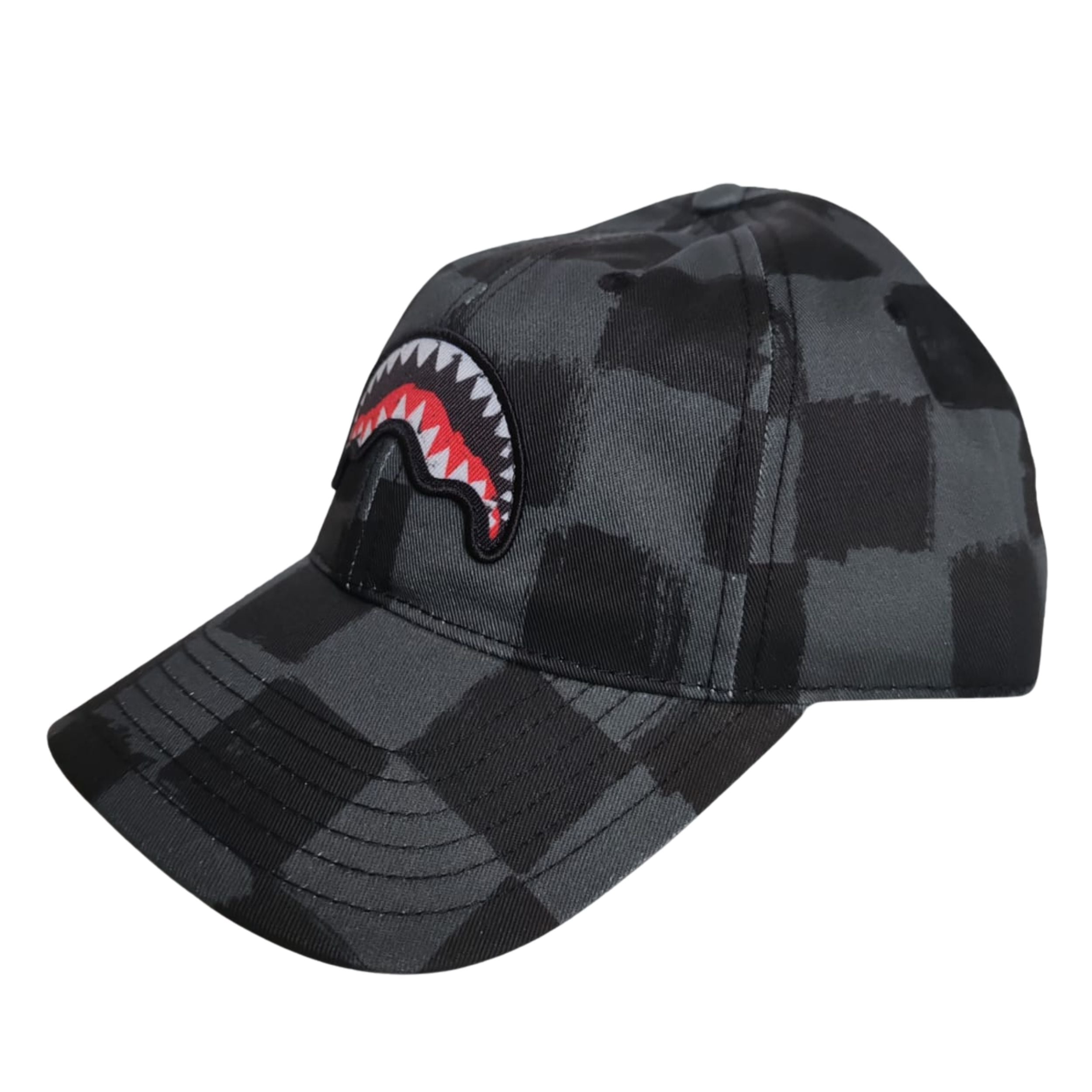 Sprayground cappello baseball VANQUISH CAP GREY cotone