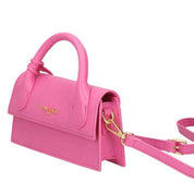 Gaelle Borsetta donna borsa tracolla duffle bauletto mini fucsia