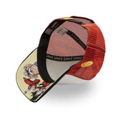 Capslab Cappellino con Visiera Collezione Dragon Ball Misto Cotone Bianco Nero Unisex